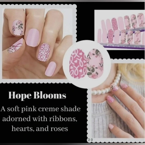 180. Color Street Nail Polish Strips - Hope Blooms - Picture 1 of 2